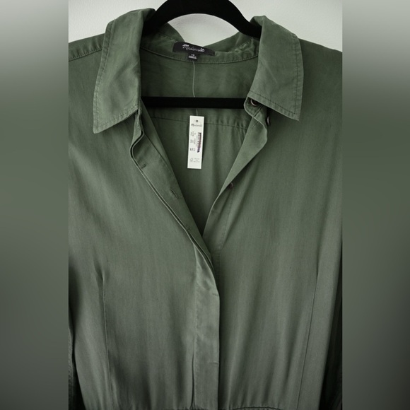 Madewell Relaxed Tie Front Wide Leg Jumpsuit - Picture 8 of 8